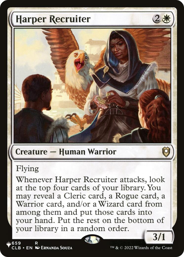 Harper Recruiter (659) (The List Reprints)