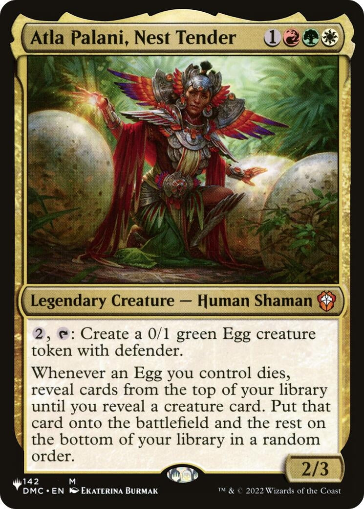 Atla Palani, Nest Tender (142) (The List Reprints)