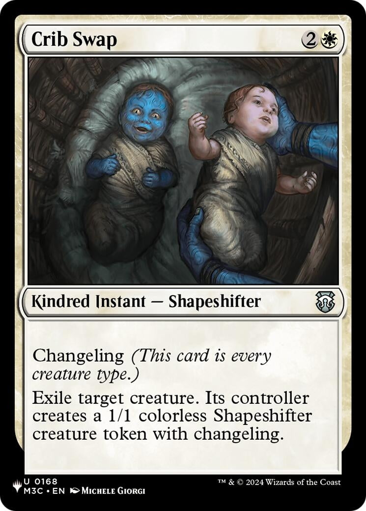 Crib Swap (M3C) (168) (The List Reprints)