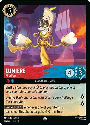 Lumiere - Fired Up (139/204) (Reign of Jafar)
