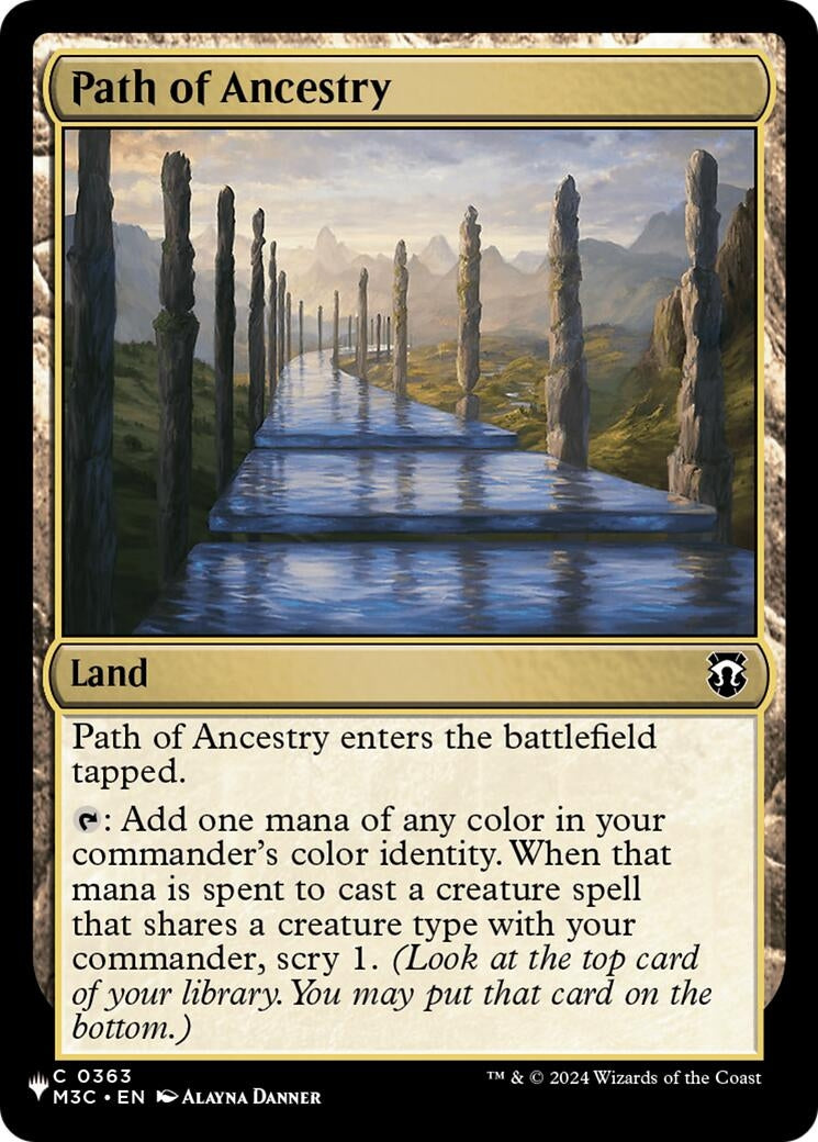 Path of Ancestry (M3C) (363) (The List Reprints)