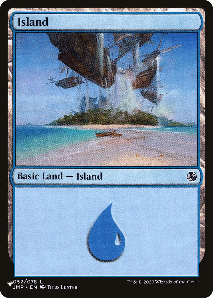 Island (052) (JMP) (052/078) (The List Reprints)