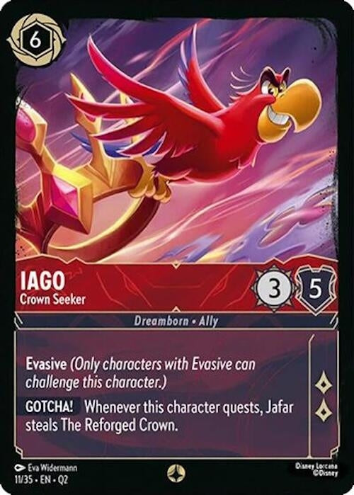 Iago - Crown Seeker (11/35) (Illumineer's Quest: Palace Heist)