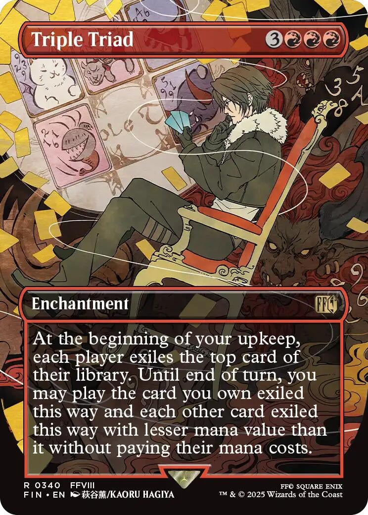 Image for Triple Triad (Borderless) (340) - Magic: The Gathering