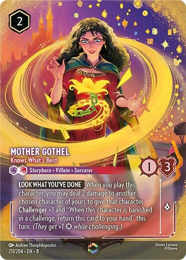 Mother Gothel - Knows What's Best (Enchanted) (211/204) (Reign of Jafar)