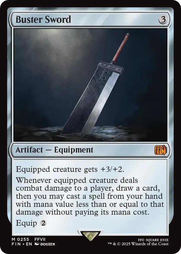 Buster Sword (255) (FINAL FANTASY) (FIN)
