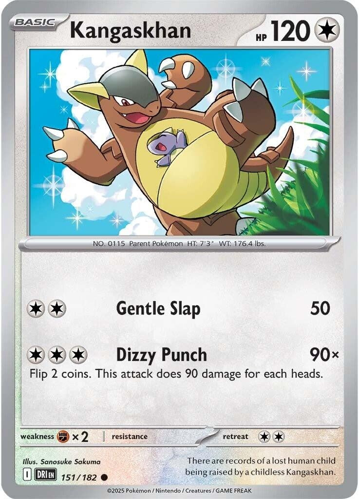Image for Kangaskhan (151/182) (SV10: Destined Rivals) - Pokemon