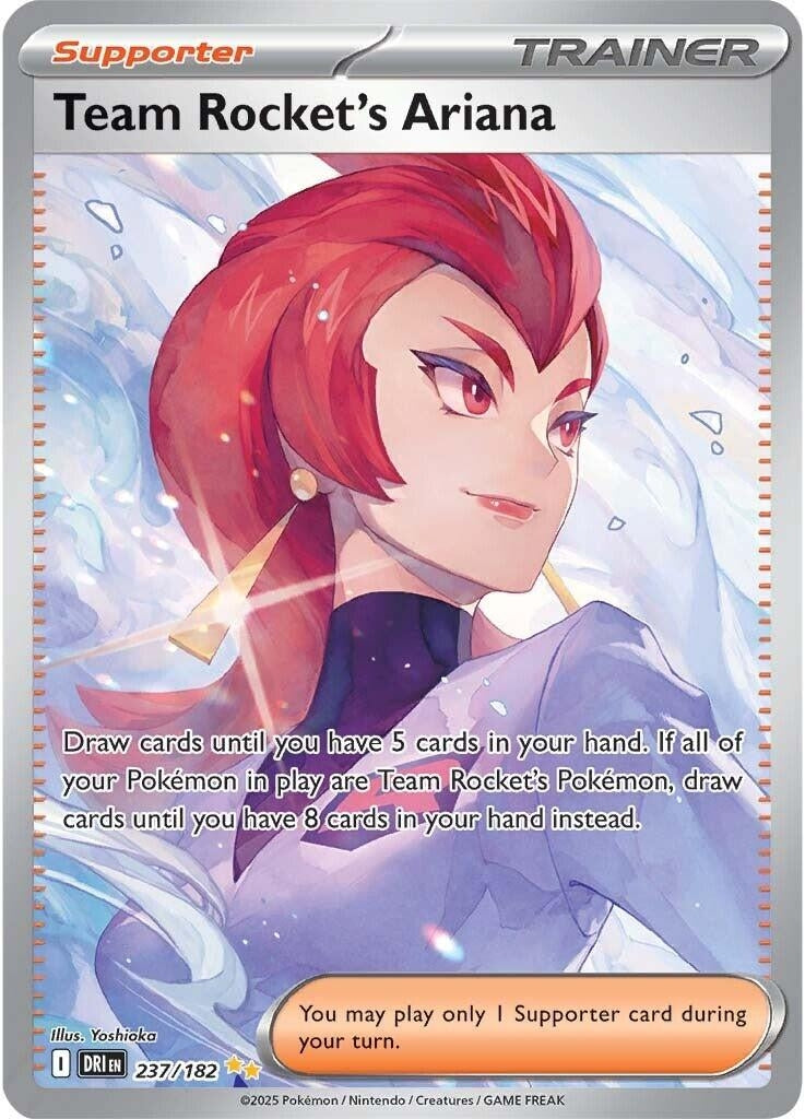 Image for Team Rocket's Ariana (237/182) (SV10: Destined Rivals) - Pokemon
