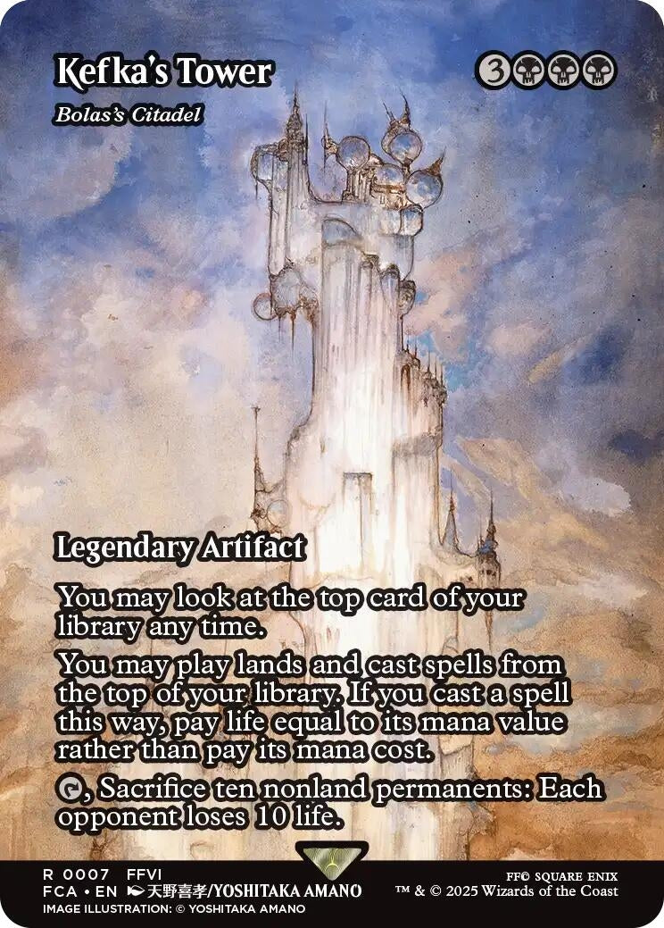 Kefka's Tower - Bolas's Citadel (Showcase) (7) (FINAL FANTASY: Through the Ages) (FCA)