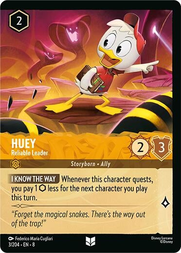 Huey - Reliable Leader (Foil) (3/204) (Reign of Jafar)