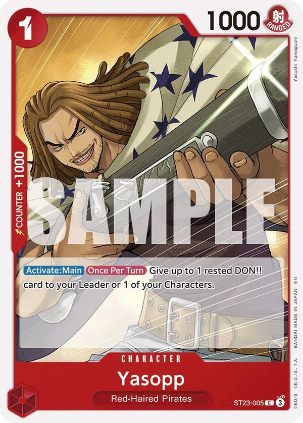 Yasopp (ST23-005) (Starter Deck 23: RED Shanks)