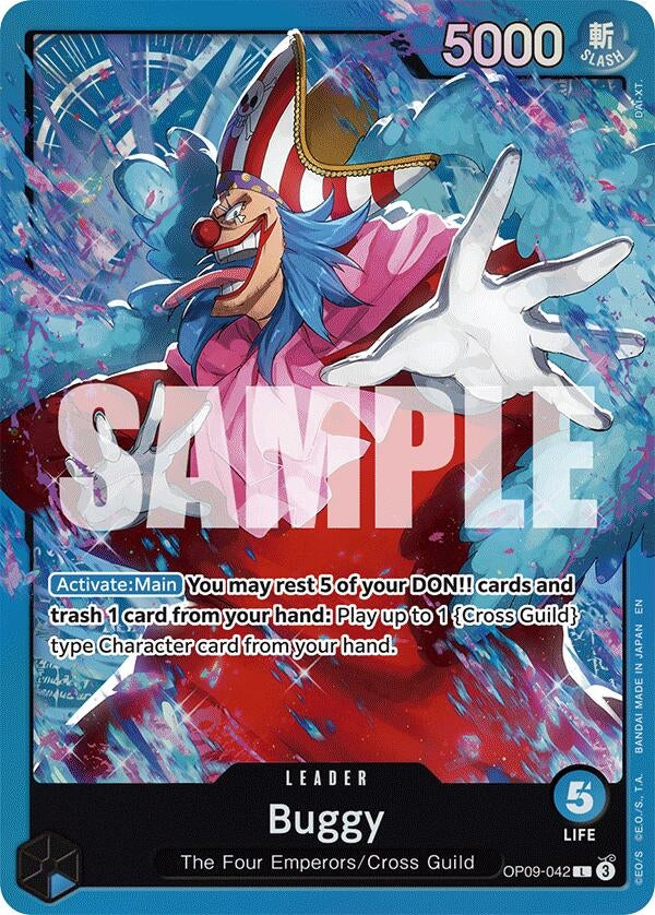 Buggy (OP09-042) (OP09-042) (Starter Deck 25: BLUE Buggy)