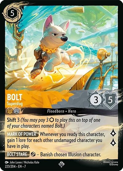 Bolt - Superdog (223/204) (223/204) (Illumineer's Quest: Palace Heist)