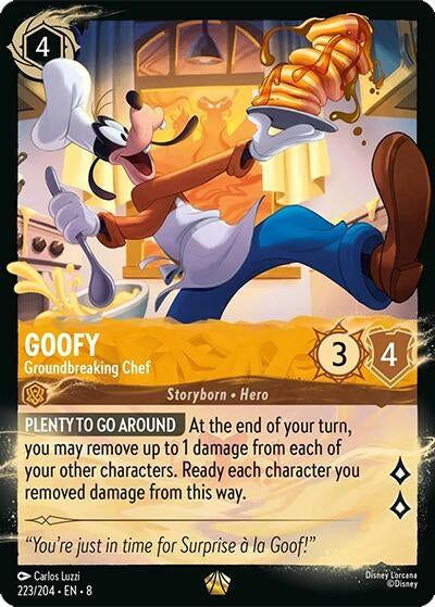 Goofy - Groundbreaking Chef (223/204) (223/204) (Illumineer's Quest: Palace Heist)
