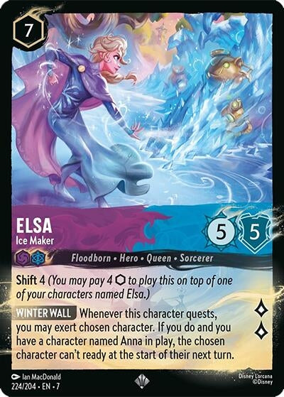 Elsa - Ice Maker (224/204) (224/204) (Illumineer's Quest: Palace Heist)