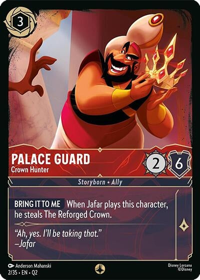 Image for Palace Guard - Crown Hunter (2/35) (Illumineer's Quest: Palace Heist) - Disney Lorcana