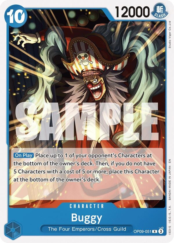 Buggy (Reprint) (OP09-051) (Starter Deck 25: BLUE Buggy)