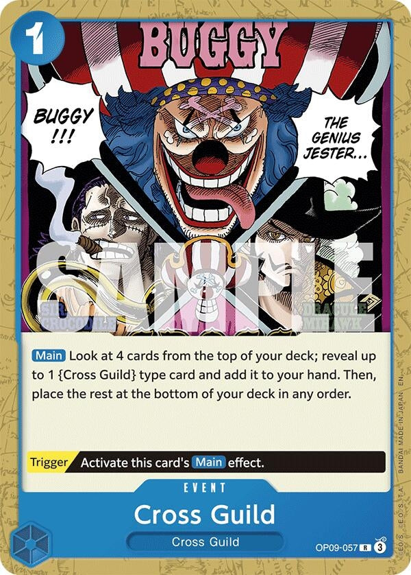 Cross Guild (Reprint) (OP09-057) (Starter Deck 25: BLUE Buggy)