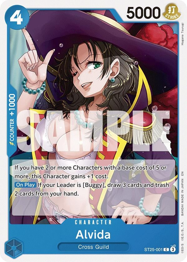 Alvida (ST25-001) (Starter Deck 25: BLUE Buggy)