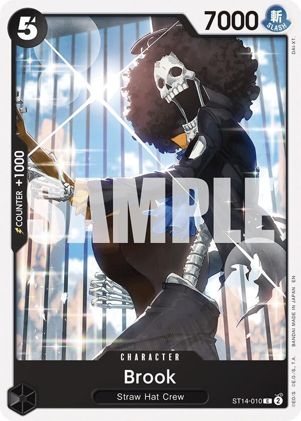 Brook (Reprint) (ST14-010) (Starter Deck 26: PURPLE/BLACK Monkey.D.Luffy)