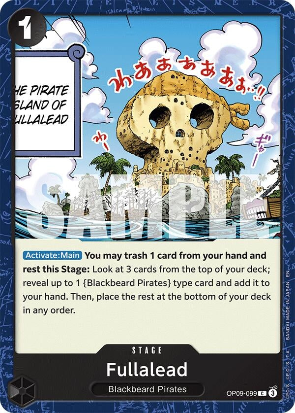 Fullalead (Reprint) (OP09-099) (Starter Deck 27: BLACK Marshall.D.Teach)