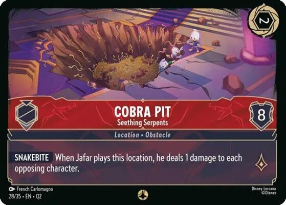 Cobra Pit - Seething Serpents (28/35) (Illumineer's Quest: Palace Heist)