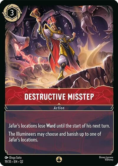 Destructive Misstep (19/35) (Illumineer's Quest: Palace Heist)