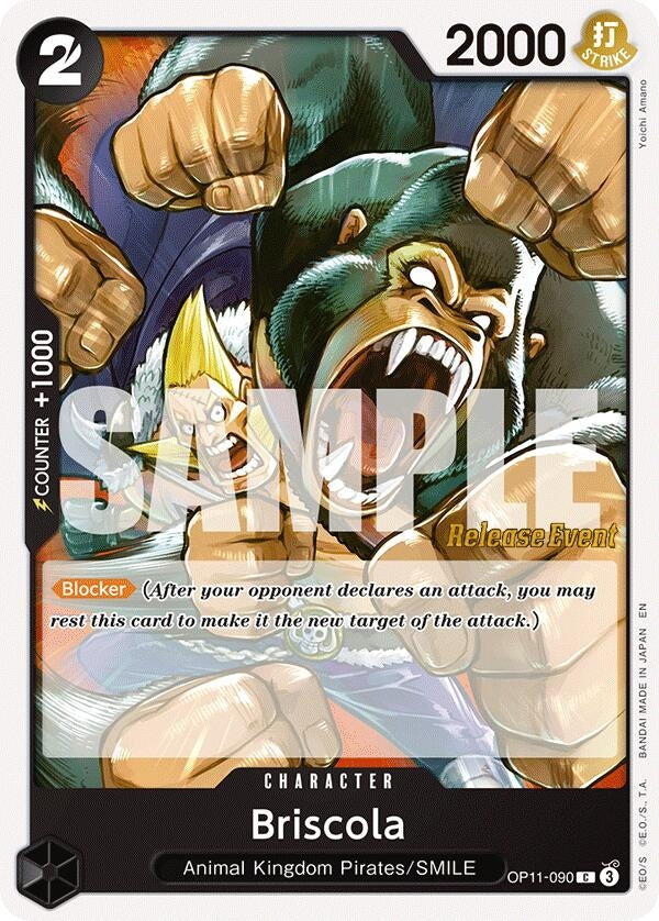Briscola (OP11-090) (A Fist of Divine Speed Release Event Cards)