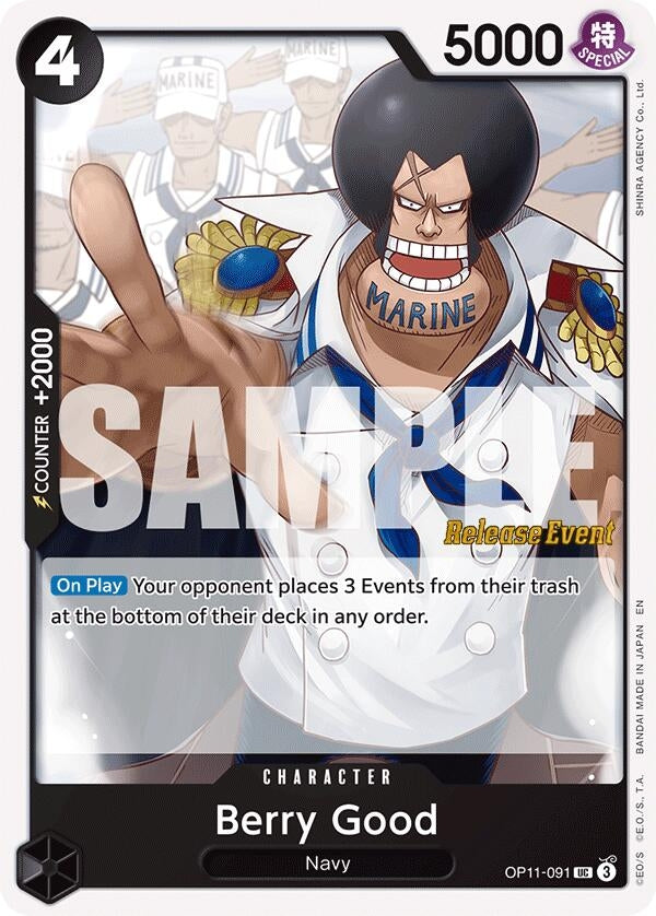 Berry Good (OP11-091) (A Fist of Divine Speed Release Event Cards)