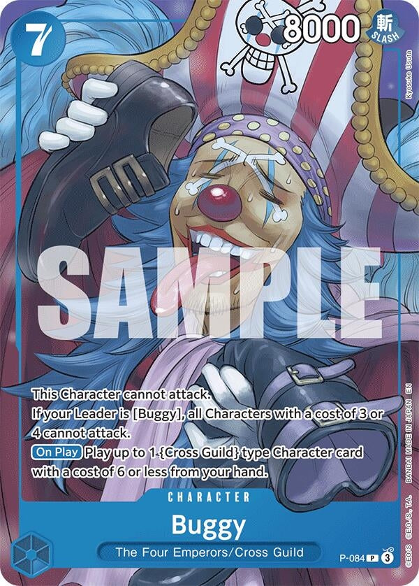 Buggy (Promo Reprint) (P-084) (Starter Deck 25: BLUE Buggy)