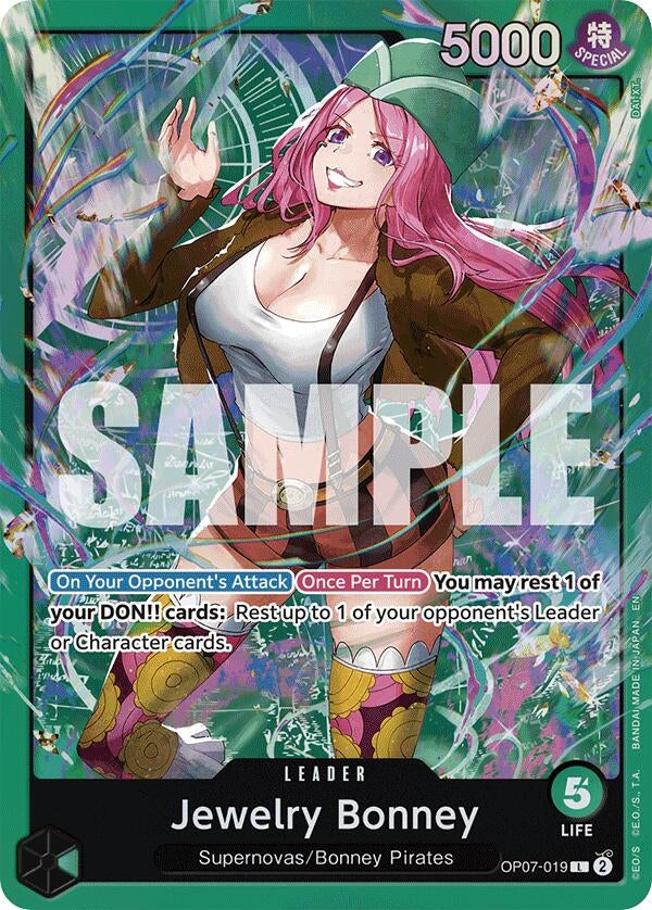 Jewelry Bonney (OP07-019) (OP07-019) (Starter Deck 24: GREEN Jewelry Bonney)