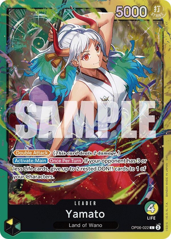 Yamato (OP06-022) (OP06-022) (Starter Deck 28: GREEN/YELLOW Yamato)