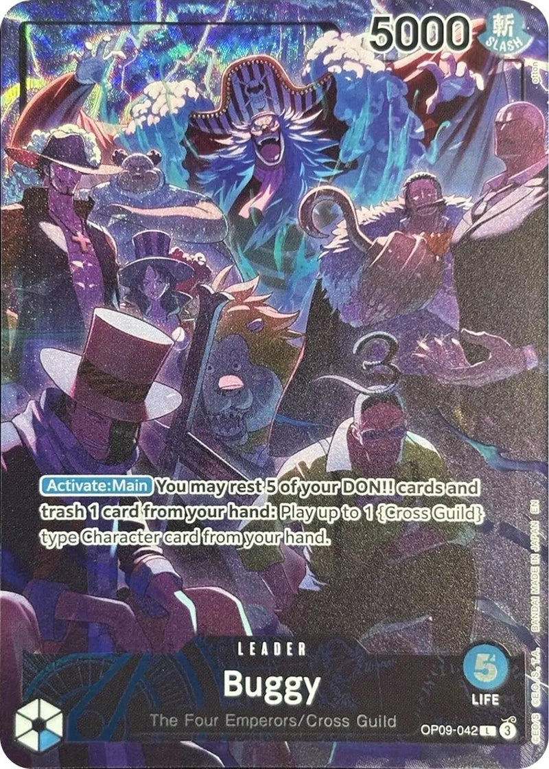 Buggy (English Version 2nd Anniversary Set) (OP09-042) (One Piece Promotion Cards)