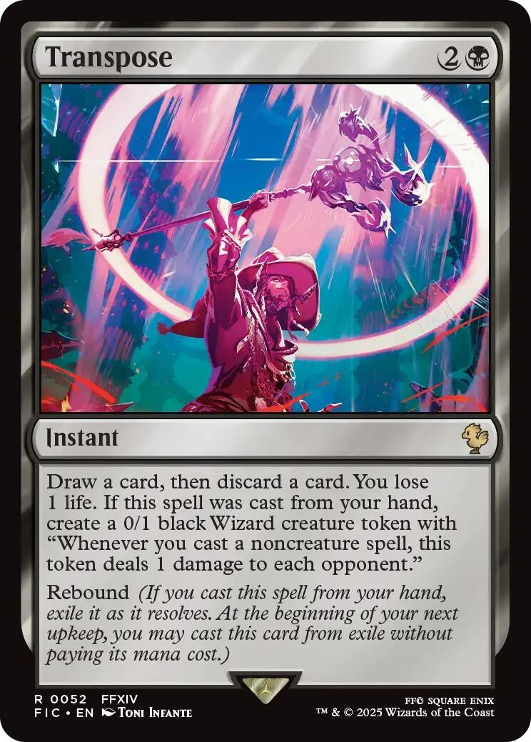 Image for Transpose (Surge Foil) (52) - Magic: The Gathering
