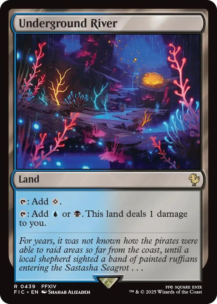 Image for Underground River (Surge Foil) (439) - Magic: The Gathering