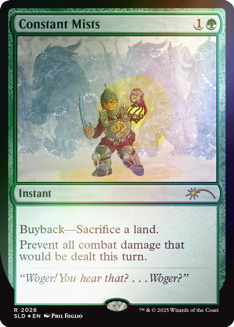 Constant Mists (2026) (Rainbow Foil) (2026) (Secret Lair Drop Series)