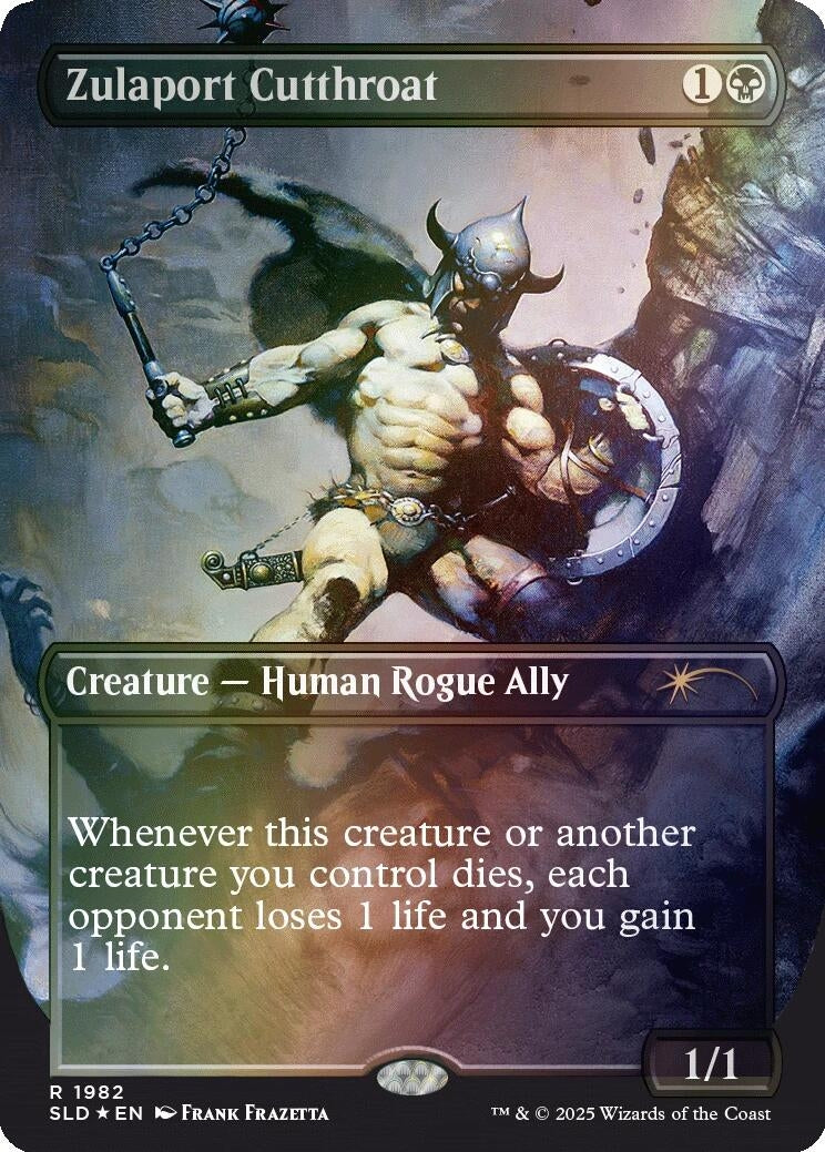 Image for Zulaport Cutthroat (1982) (Rainbow Foil) (1982) - Magic: The Gathering