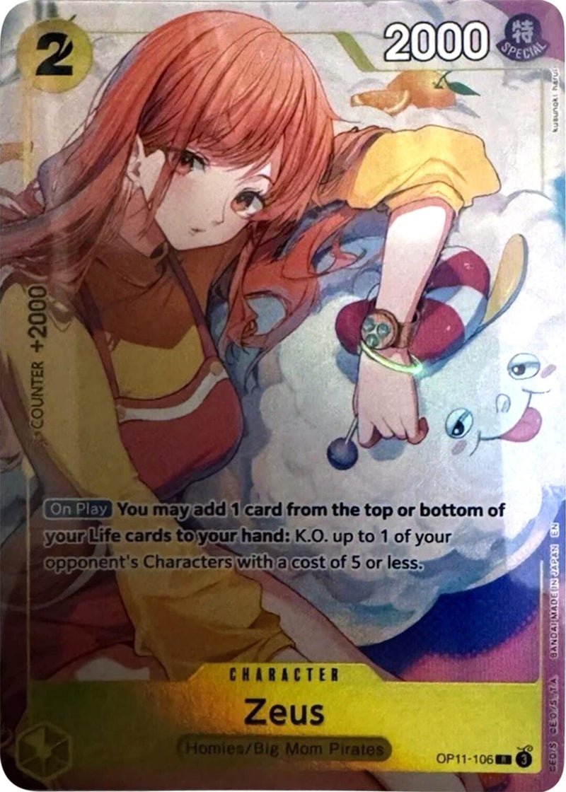 Zeus (Official Playmat -Bandai Card Games Fest 24-25 Edition-) (OP11-106) (One Piece Promotion Cards)