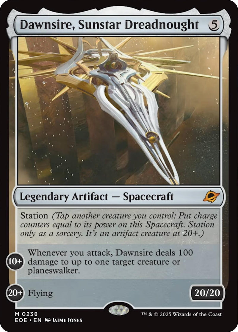 Dawnsire, Sunstar Dreadnought (238) (Edge of Eternities) (EOE)