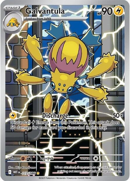Image for Galvantula (117/086) (SV: White Flare) - Pokemon