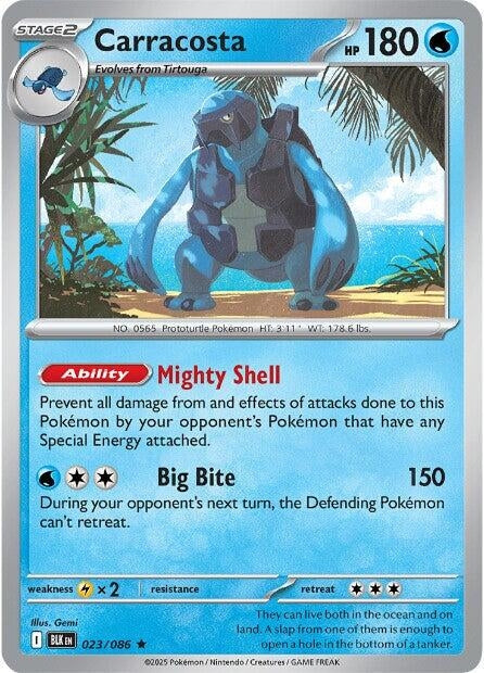 Image for Carracosta (023/086) (SV: Black Bolt) - Pokemon