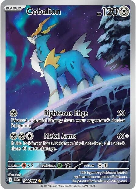 Cobalion (144/086) (SV: Black Bolt)