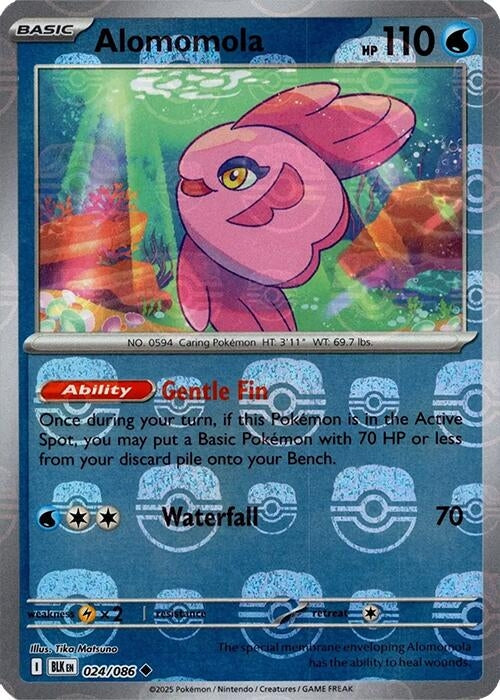 Alomomola (Master Ball Pattern) (024/086) (SV: Black Bolt)