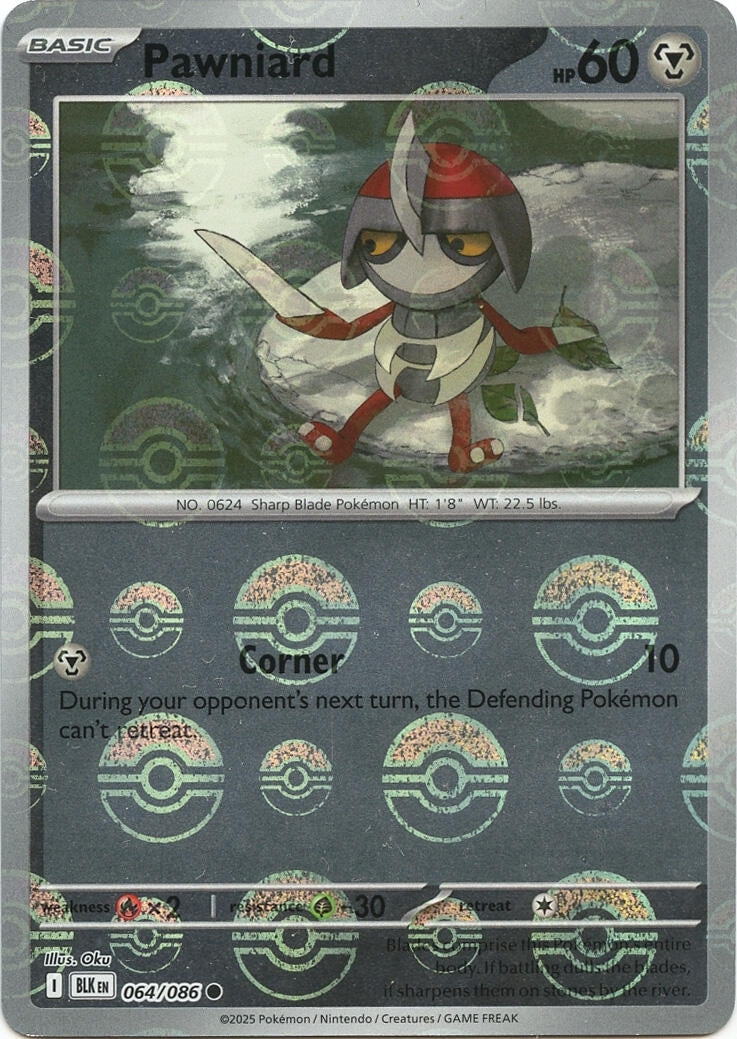 Image for Pawniard (Poke Ball Pattern) (064/086) (SV: Black Bolt) - Pokemon