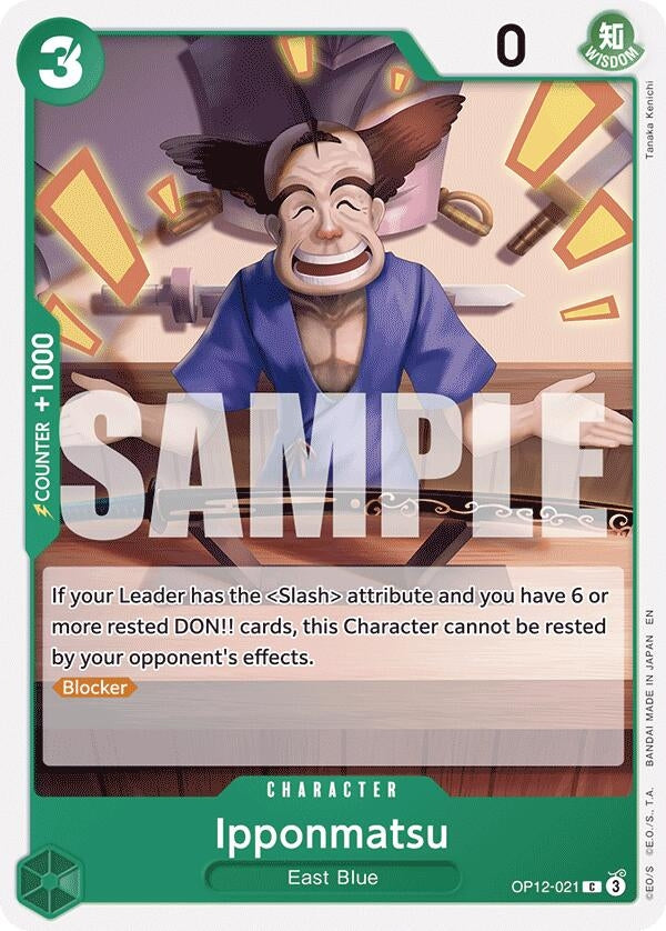Image for Ipponmatsu (OP12-021) (Legacy of the Master) - One Piece Card Game