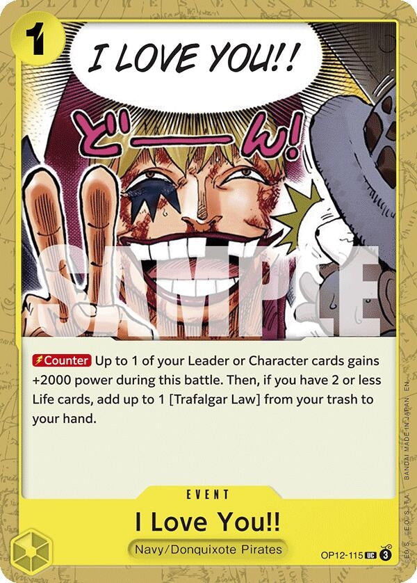 I Love You!! (OP12-115) (Legacy of the Master)