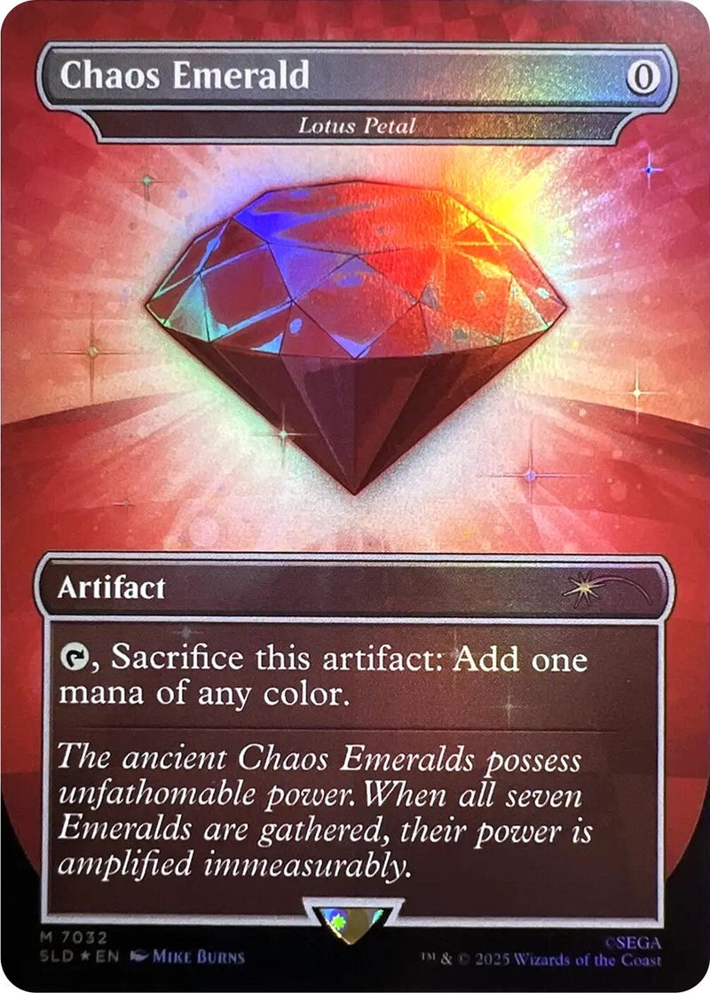 Chaos Emerald - Lotus Petal (7032) (7032) (Secret Lair Drop Series)