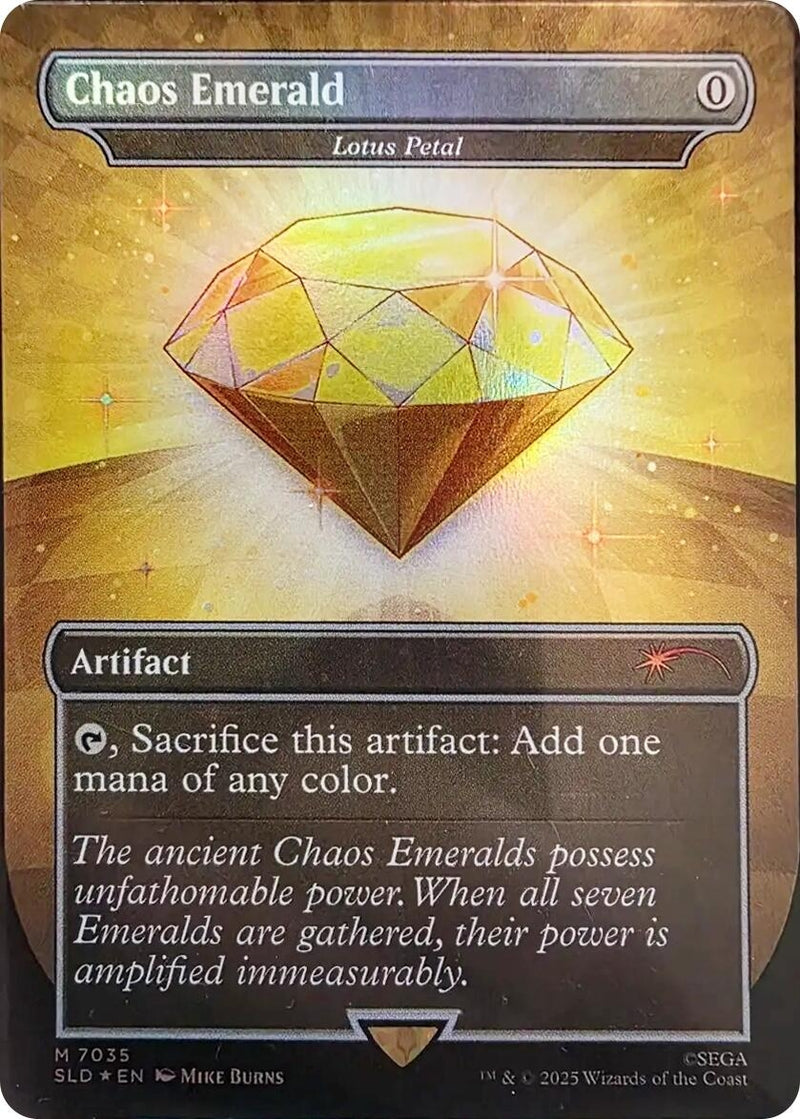 Chaos Emerald - Lotus Petal (7035) (7035) (Secret Lair Drop Series)