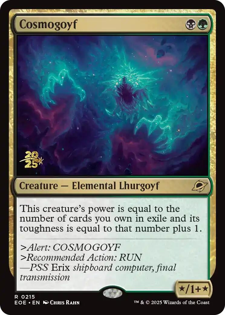 Cosmogoyf (215) (Prerelease Cards)