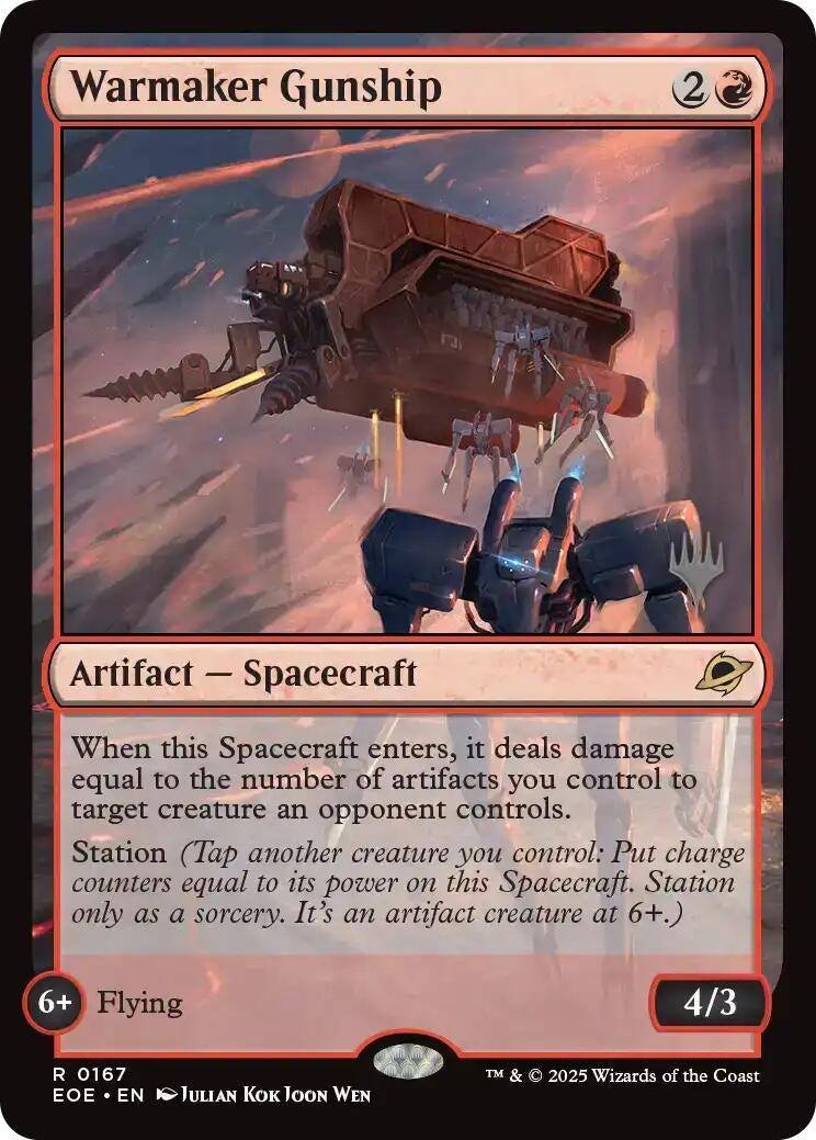 Image for Warmaker Gunship (167) - Magic: The Gathering